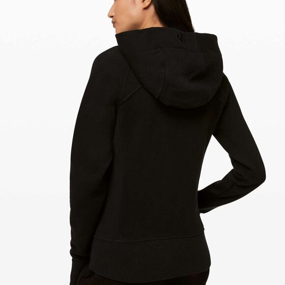 Lululemon Scuba Hoodie *Light Cotton Fleece Black- Size 6 - Picture 10 of 13